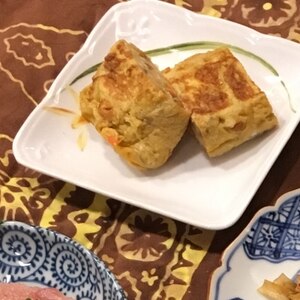 お弁当に❤にんじん卵焼き